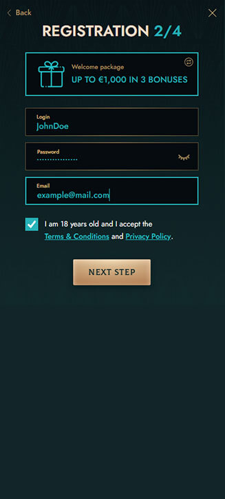 Dolly Casino registration process on mobile Dolly Casino registration process on mobile