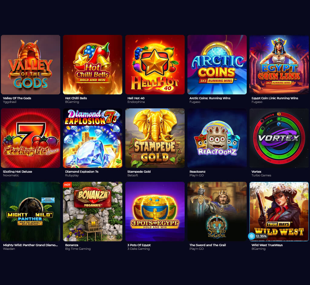 YoYospins slots on desktop