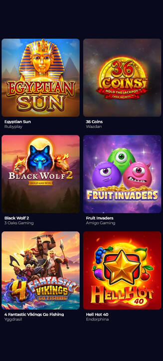YoYospins popular games on mobile